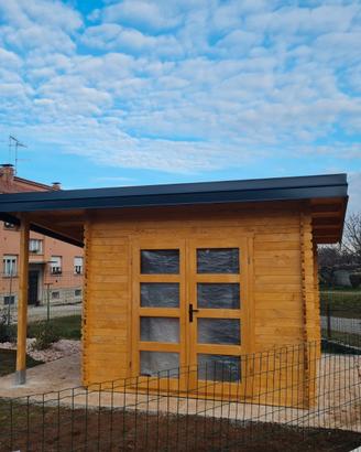 Casette in legno da giardino