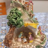 Natività presepe in porcellana