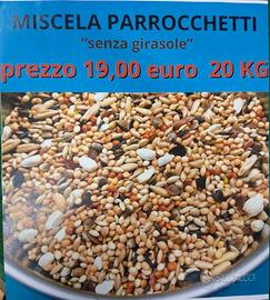 MISTO MISCELA PARROCCCHETTI LIGHT senza girasole