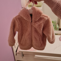 Pelliccia rosa bimba