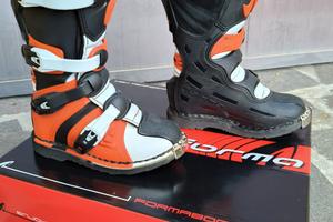 Stivali motocross bambino n 32 Forma Leather