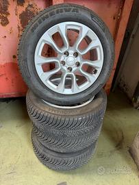 Cerchi Jeep Compass + 215/60R17 4 stag