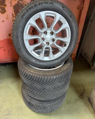 Cerchi Jeep Compass + 215/60R17 4 stag