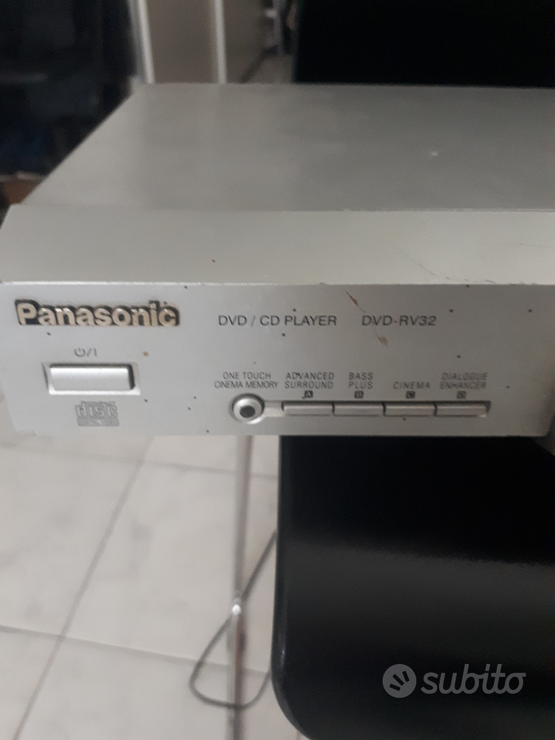 Panasonic lettore dvd/cd player dvdrv32 Audio/Video In vendita a Milano