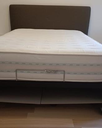 Letto piazza e 1/2 + materasso 120x190