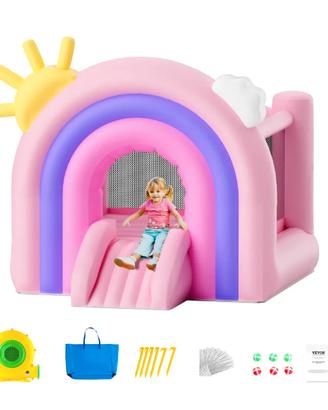 Castello Gonfiabile Trampolino Casetta da Gioco