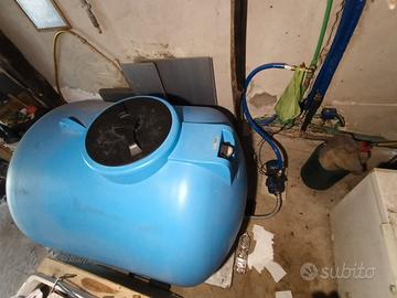 cisterna più pompa come nuova.......!!!!
