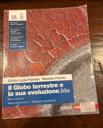 il globo terrestre e la sua evoluzione.blu