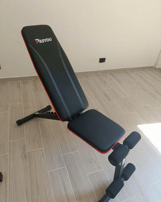 Panca Palestra Multifunzione, 7 in 1, richiudibile