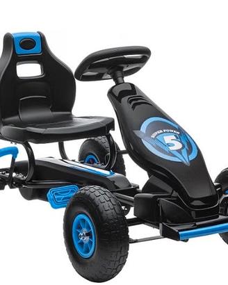 HOMCOM Go Kart a Pedali per Bambini da 5-12 Anni