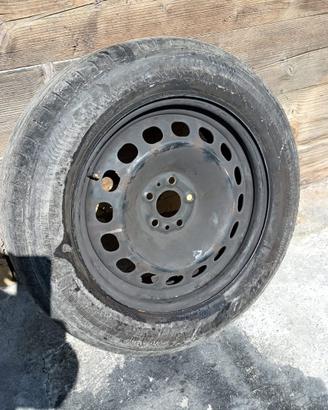 4 cerchi in ferro R16 per Fiat Tipo