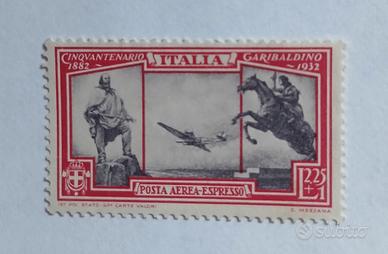 Regno 1932- serie Garibaldina- L2.25 +1