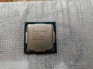 Cpu Intel i7 8700