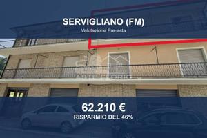 Immobile in asta di 105 m² con box auto a Servigli