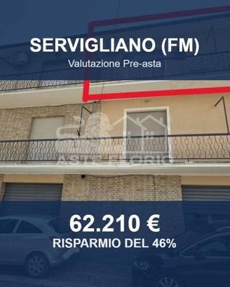 Immobile in asta di 105 m² con box auto a Servigli