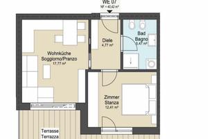 Residence Maurerhäusl: Bilocale con terrazza