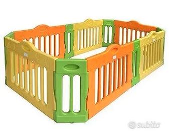 Recinto box gioco bambini Baby Vivo 215 x 115 x69
