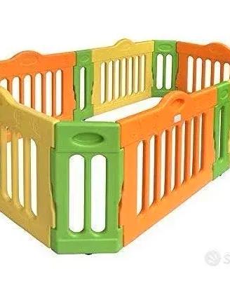 Recinto box gioco bambini Baby Vivo 215 x 115 x69