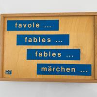 Favole. Gioco in legno 2F