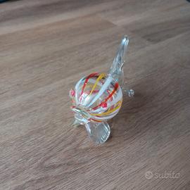 Pesce in vetro soffiato stile Murano - Vintage