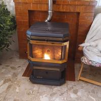 Stufa a Pellet Enviro fire III ORO