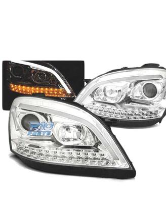 FARI MERCEDES W164 05-07 LUCE DIURNA A LED DINAMIC