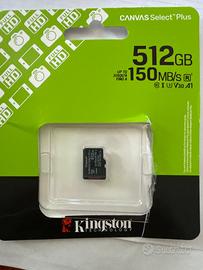KINGSTON MicroSD 512Gb V30 A1 up to 150Mb/s