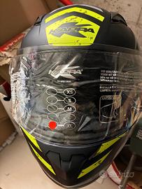 casco moto junior taglia  53 54
