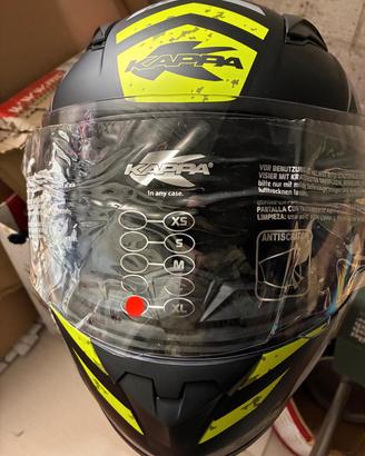 casco moto junior taglia  53 54
