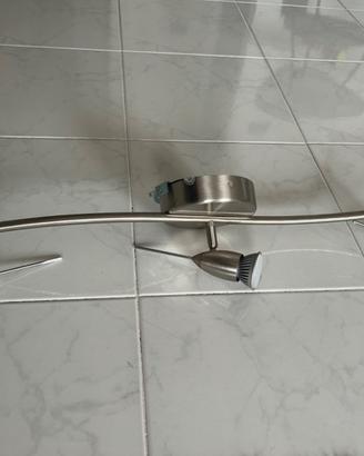 Set di 2 faretti x3 lampadine