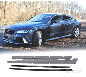 PROFILI LATERALI AUDI A7 11-17 LOOK RS7