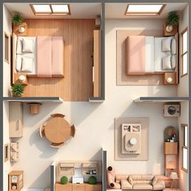 Trilocale con balcone a Brinzio