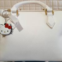 Borsa bauletto con charm Hello Kitty O bag