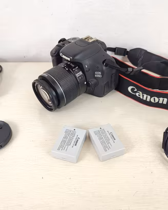 Reflex Canon 600d Video FULL HD Perfetta