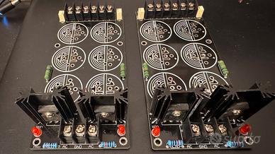 Coppia Rettificatori tensione per audiocostruzione