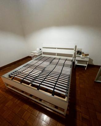 Letto Matrimoniale IKEA TRYSIL Bianco
