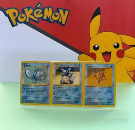 60 Carte pokemon set base prima edizione