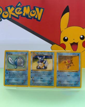60 Carte pokemon set base prima edizione