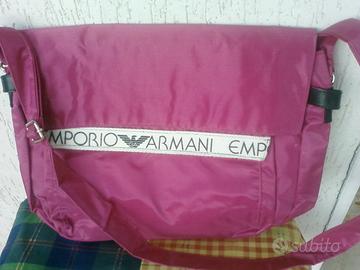 Borsa Emporio Armani colore violetto