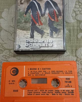 Cassetta originale del 1974 di Edoardo Bennato