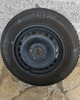 Ruote/Cerchi in acciaio 6Jx15 Audi - VW