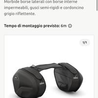 MT-07 - MT-09 Set di Borse morbide laterali accava