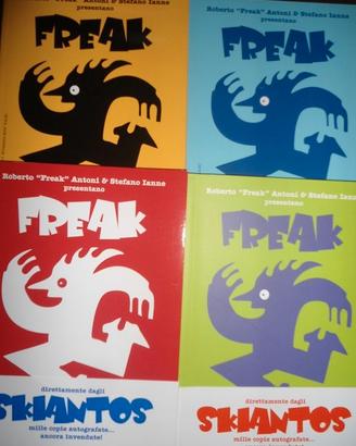 FREAK VOL.1,2,3,4( antoni) numerati e autografati