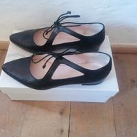 Ballerine francesi in cuoio