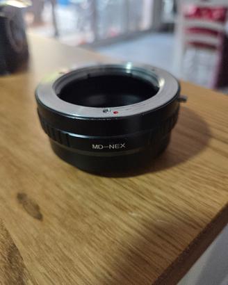 adattatore fotografico Minolta a sony e