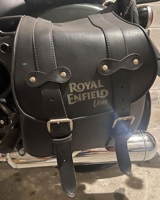 Borse laterali moto in pelle