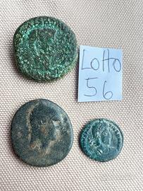 Lotto 56 Monete Romane Autentiche Roman Coins