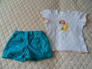 borsa di vestiti bimba 8/10 anni