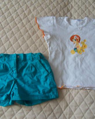 borsa di vestiti bimba 8/10 anni