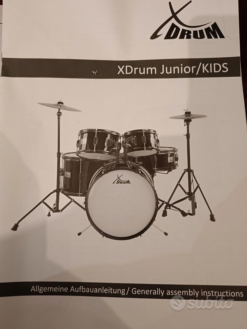 Batteria XDrum Junior Kids completa nuova - Strumenti Musicali In vendita a  Cagliari